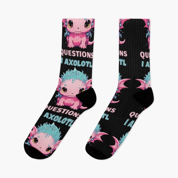 Item preview, I Axolotl Questions Cute Axolotl Kawaii designed and sold by ArtFromBeyond.