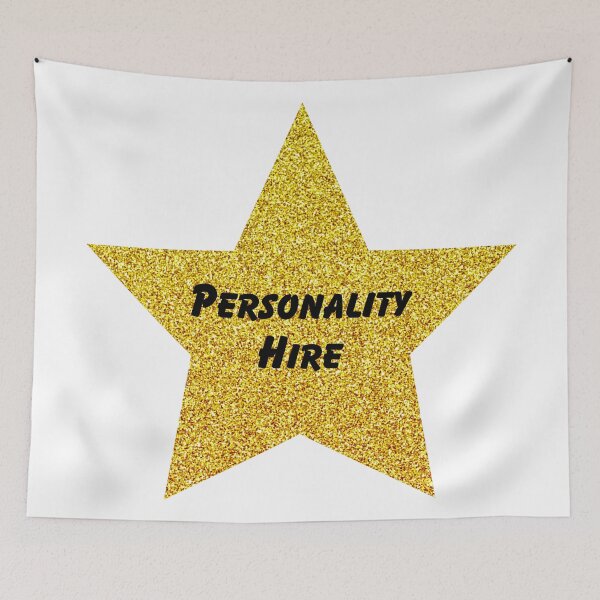 Item preview, Personality Hire Gold Star designed and sold by nyccatmom.
