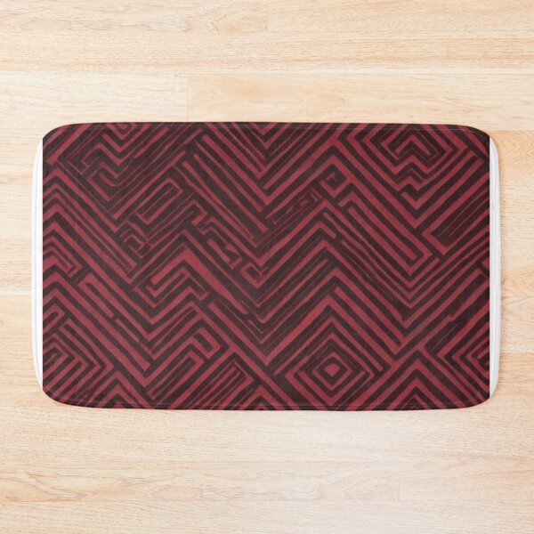 Item preview, Red, abstract, geometric, design, living room, bedroom, home decor designed and sold by Ivan333Croatia.