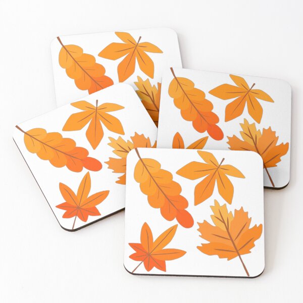Item preview, Orange fall leaves designed and sold by Artistkhg.