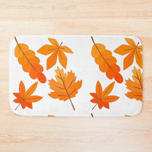 Item preview, Orange fall leaves designed and sold by Artistkhg.