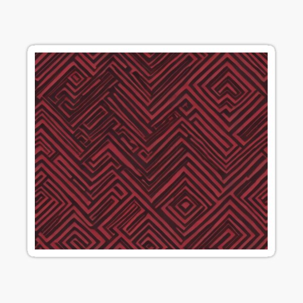 Item preview, Red, abstract, geometric, design, living room, bedroom, home decor designed and sold by Ivan333Croatia.