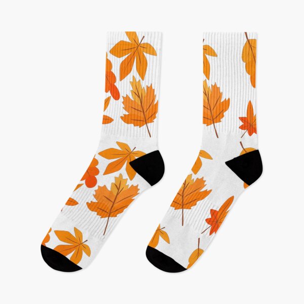 Item preview, Orange fall leaves designed and sold by Artistkhg.
