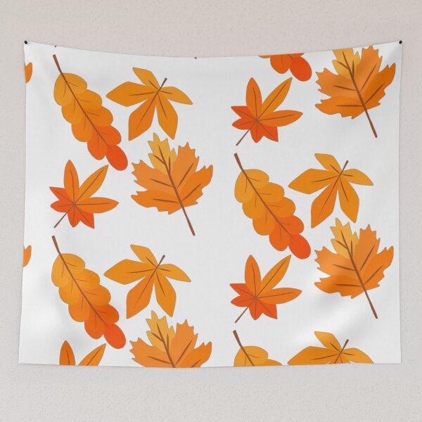 Item preview, Orange fall leaves designed and sold by Artistkhg.