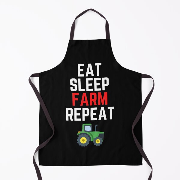 Item preview, Eat Sleep Farm Repeat designed and sold by FridPix.