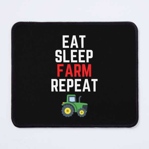 Item preview, Eat Sleep Farm Repeat designed and sold by FridPix.