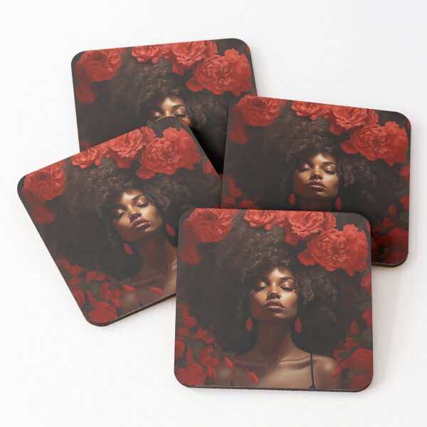 Item preview, The Afro Crown: Ebony Blossom  designed and sold by CraftCartelArt.