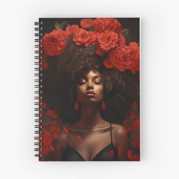 Item preview, The Afro Crown: Ebony Blossom  designed and sold by CraftCartelArt.