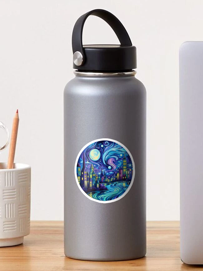 Thumbnail 1 of 3, Sticker, Abstract Living designed and sold by RiffraffDesigns.