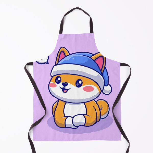 Item preview, Winter Warmth: Cute Shiba Inu Dog in Beanie Hat designed and sold by hjian8219.