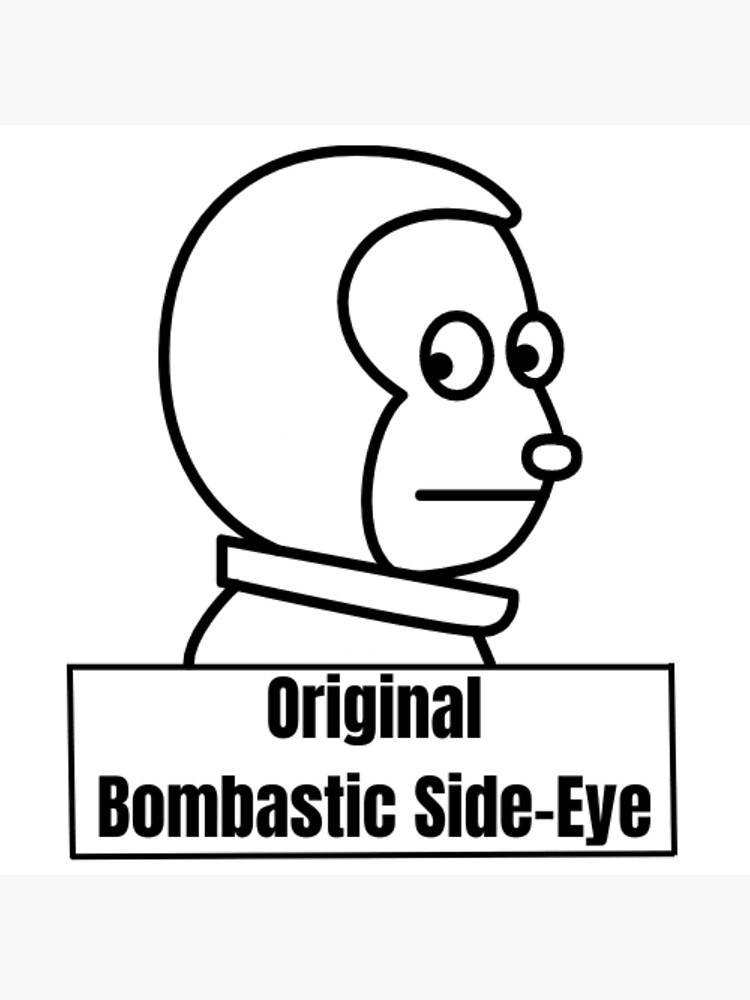 Bombastic side eyes. #meme #memedaily #today #monkey #DeRocok  #bombasticsideeye #sideeye