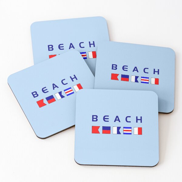 Item preview, Beach Nautical Maritime Signal Flags Light-Color designed and sold by TinyStarAmerica.