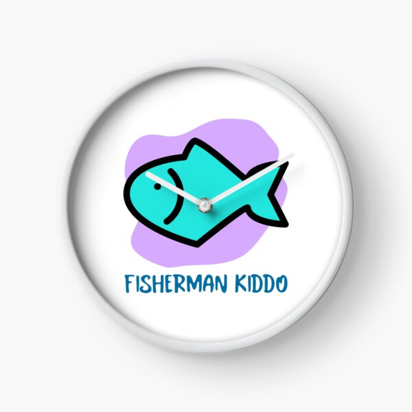 Item preview, fisherman kiddo fishing kid designed and sold by RokuCreations.
