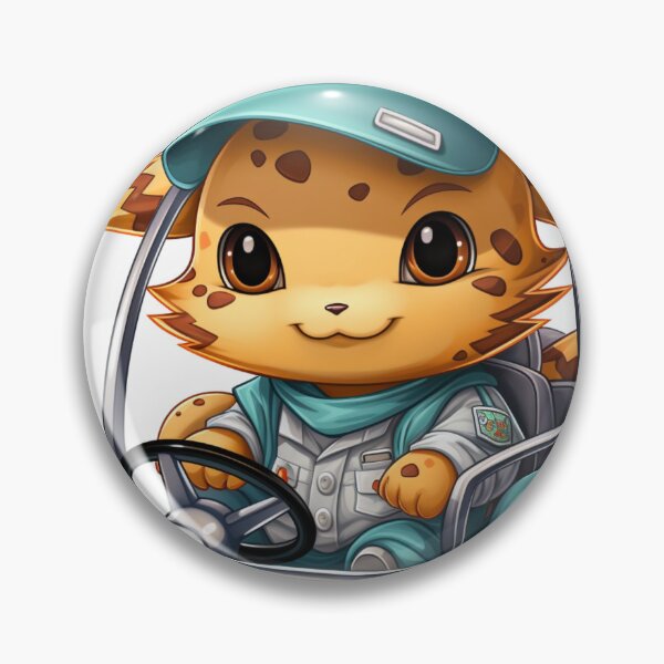 Item preview, Cute kitty driving a car designed and sold by giwahomedeco.