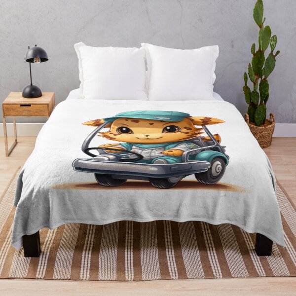 Item preview, Cute kitty driving a car designed and sold by giwahomedeco.