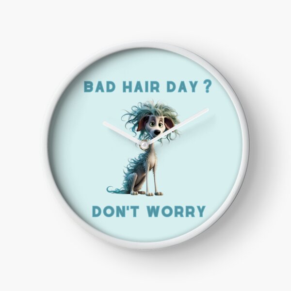 Item preview, Bad hair day funny dog designed and sold by FatBirdie.