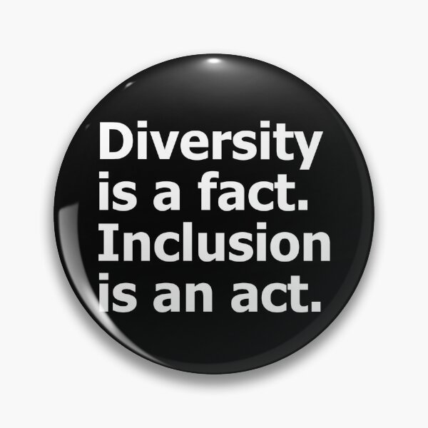 Item preview, Diversity and Inclusion Quote Empowerment Unity Message  designed and sold by The Junto Shop.