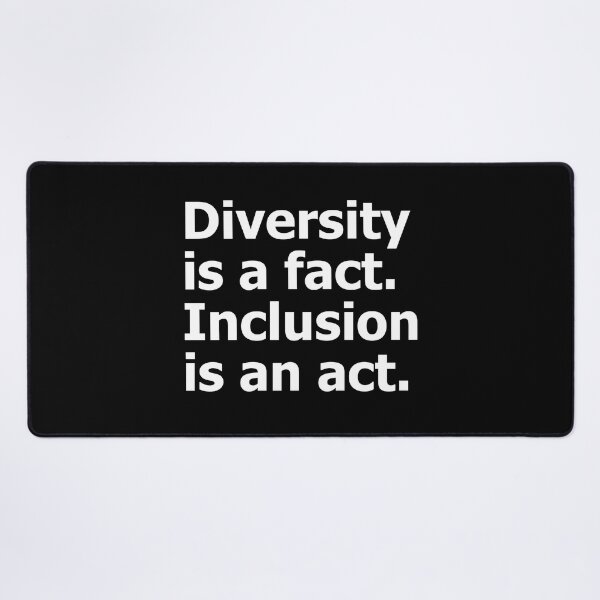 Item preview, Diversity and Inclusion Quote Empowerment Unity Message designed and sold by The Junto Shop.