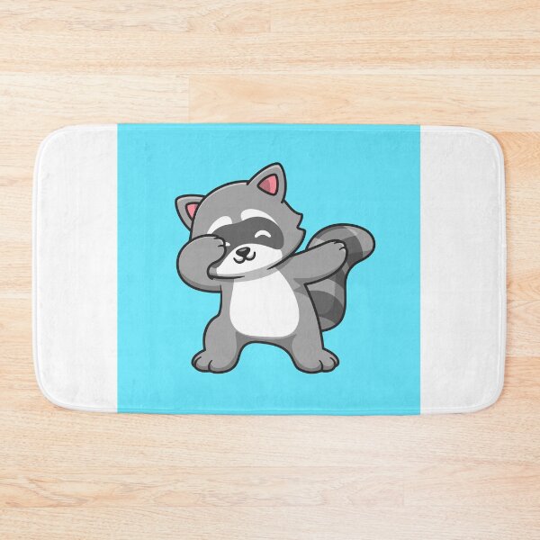 Item preview, Dapper Dabbing Raccoon: Cute Cartoon Vector Illustration designed and sold by hjian8219.