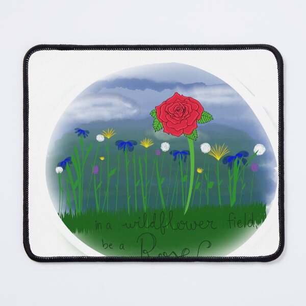 Item preview, rosa en un campo designed and sold by jacitaylor.