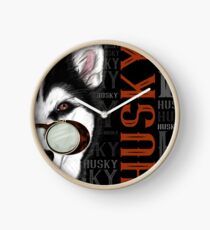 Husky Husky Husky ... Clock