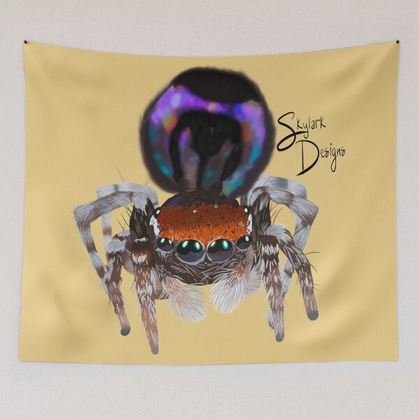 Item preview, Standing Peacock Spider designed and sold by Skylark-Designs.
