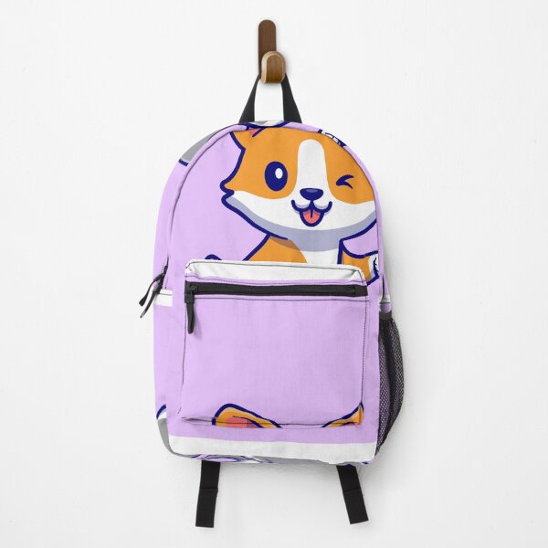 Item preview, Purrfect Pals: Cute Cat and Corgi Dog Cartoon Illustration designed and sold by hjian8219.