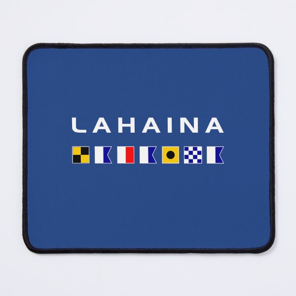 Item preview, Lahaina Maui Nautical Maritime Signal Flags Dark Color designed and sold by TinyStarAmerica.