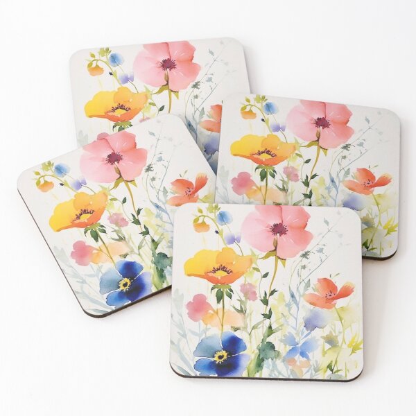 Item preview, Pressed Flower: Rustic Floral Botanical Oasis designed and sold by Lovegrass Prints.