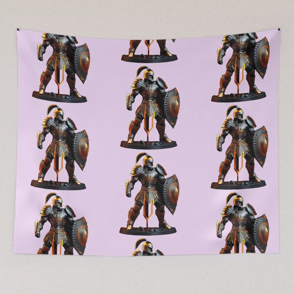 Item preview, ancient warrior designed and sold by TodoDecoArt.