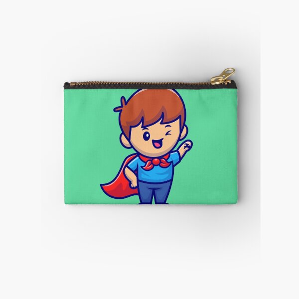 Item preview, Green Guardian: Cute Boy Superhero designed and sold by hjian8219.