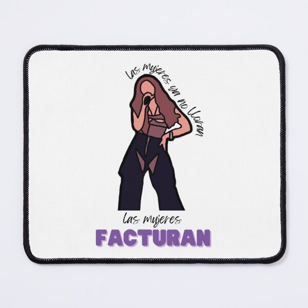 Item preview, Shakira BZRP Bizarrap Las Mujeres Sticker T-Shirt designed and sold by designsbykateco.