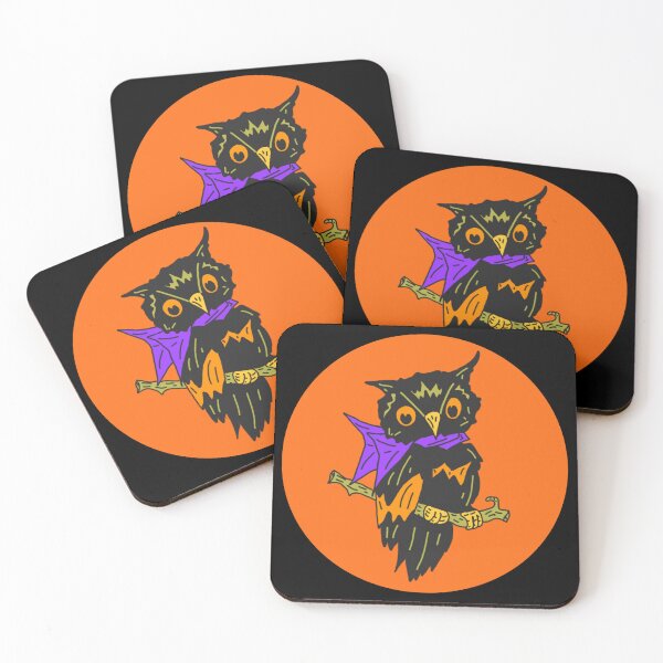 Item preview, Vintage Halloween Style Owl, Halloween Owl  designed and sold by CreepingWillow.