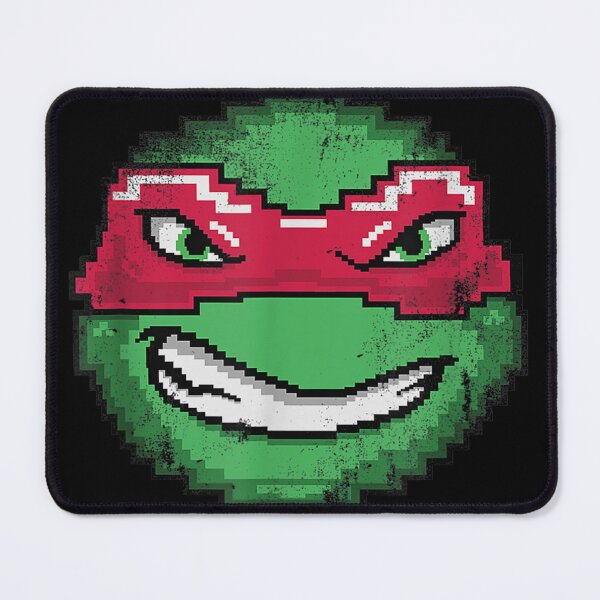 Item preview, TMNT 8-bit Leonardo Pixel Face designed and sold by AweOrlan.