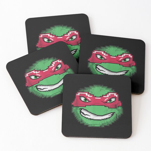 Item preview, TMNT 8-bit Leonardo Pixel Face designed and sold by AweOrlan.