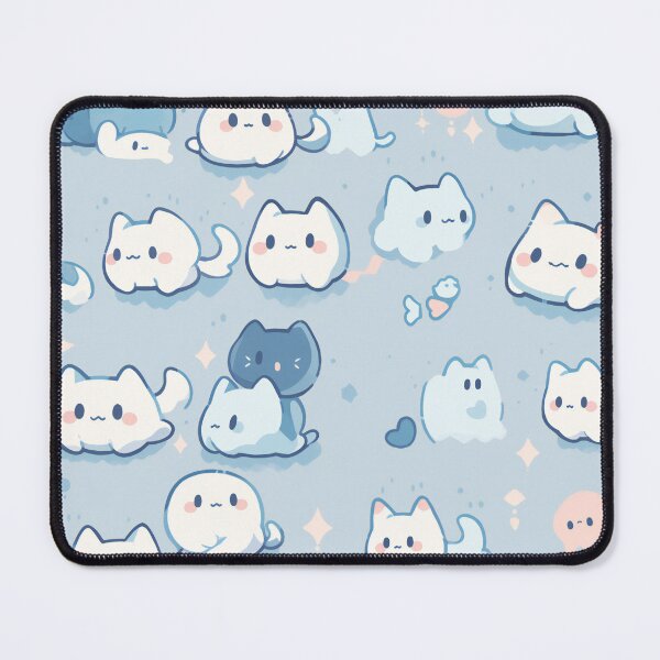 Item preview, Cute little ghost cats designed and sold by Skolyak.