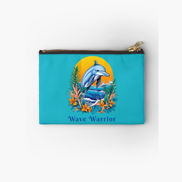 Item preview, Wave Warrior: Playful Dolphin With Flowers designed and sold by Nange and Gabe.