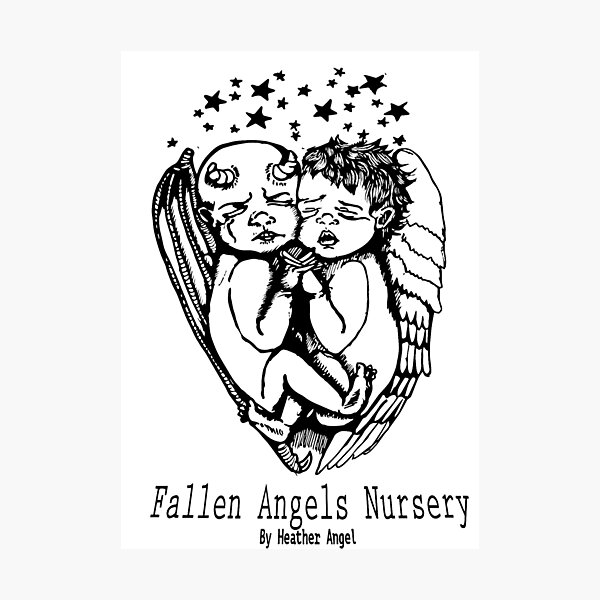 Item preview, Fallen Angels Nursery  designed and sold by CrazyDollLady.