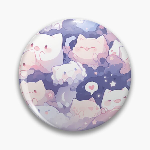 Item preview, Cute little ghost cats designed and sold by Skolyak.