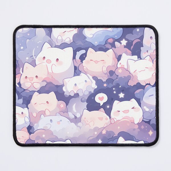 Item preview, Cute little ghost cats designed and sold by Skolyak.