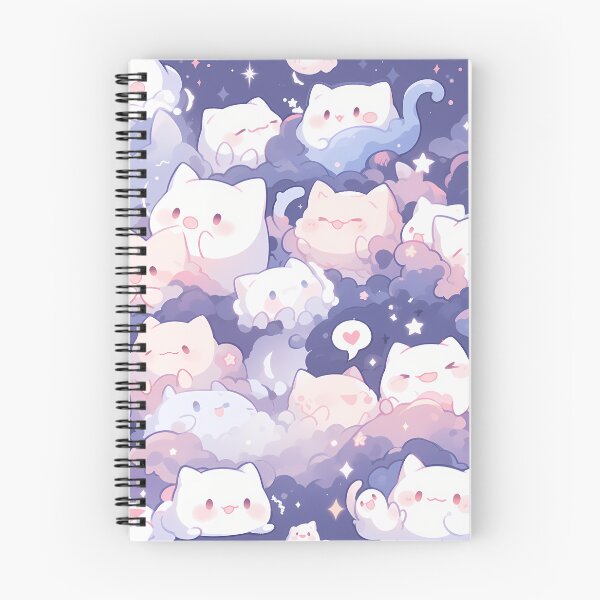 Item preview, Cute little ghost cats designed and sold by Skolyak.