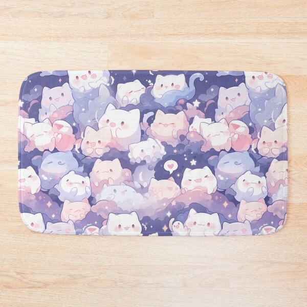 Item preview, Cute little ghost cats designed and sold by Skolyak.