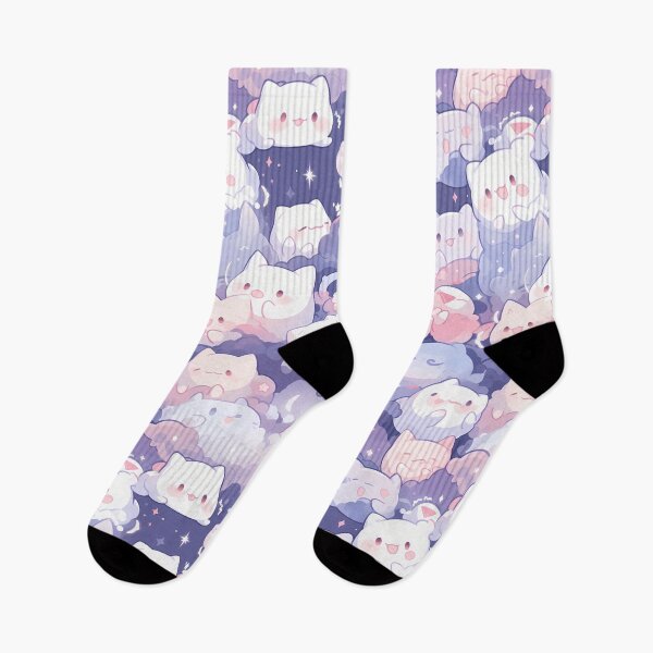 Item preview, Cute little ghost cats designed and sold by Skolyak.