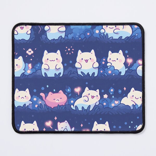 Item preview, Cute little ghost cats designed and sold by Skolyak.
