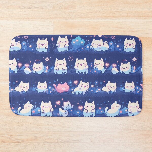 Item preview, Cute little ghost cats designed and sold by Skolyak.
