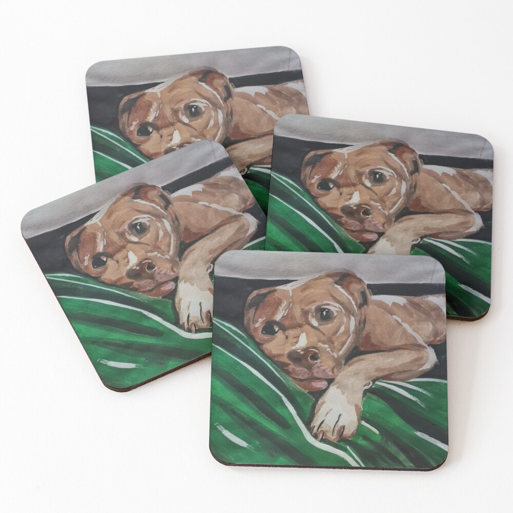 Item preview, Coasters (Set of 4) designed and sold by Riley-Racoon.