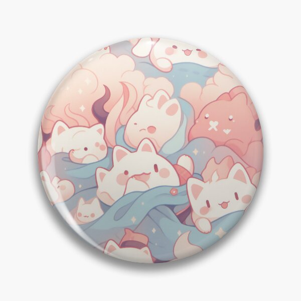 Item preview, Cute little ghost cats designed and sold by Skolyak.