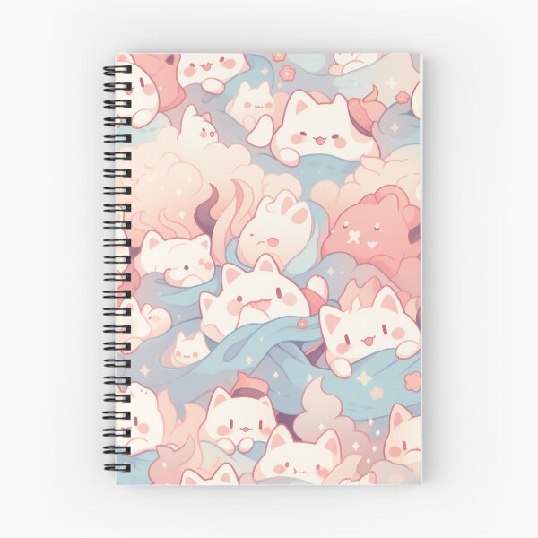 Item preview, Cute little ghost cats designed and sold by Skolyak.