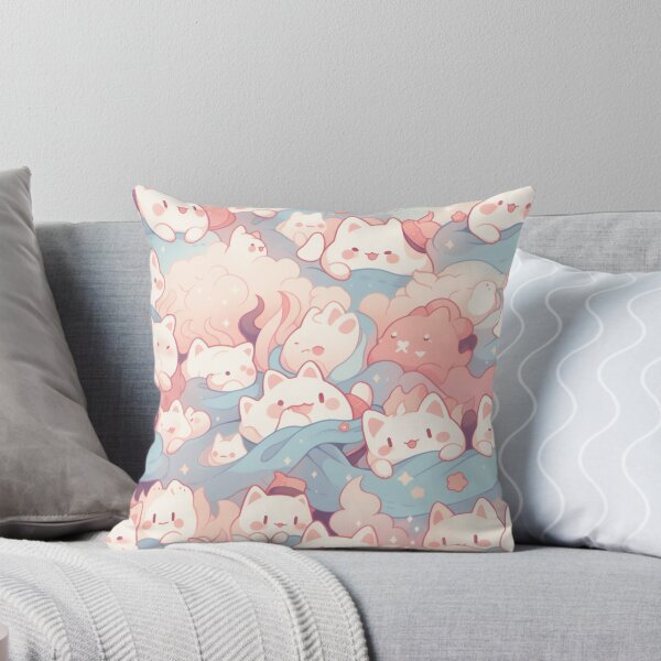 Item preview, Cute little ghost cats designed and sold by Skolyak.