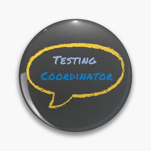 Item preview, Testing Coordinator designed and sold by SGCreations-78.